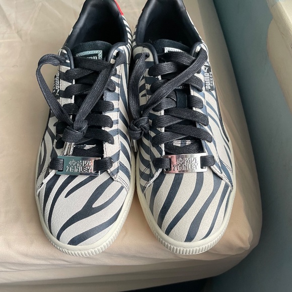 Puma Paul Stanley  Kiss striped Suede Sneakers - Picture 4 of 7